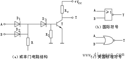 分立元件复合门电路 - 电子技术_电工电气学习网