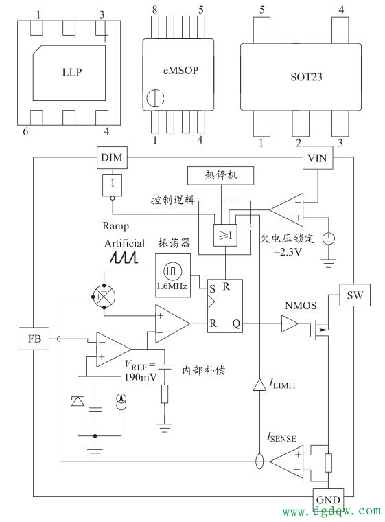 LM341O封装及内部电路框图 - 集成电路内部结构_电工电气学习网